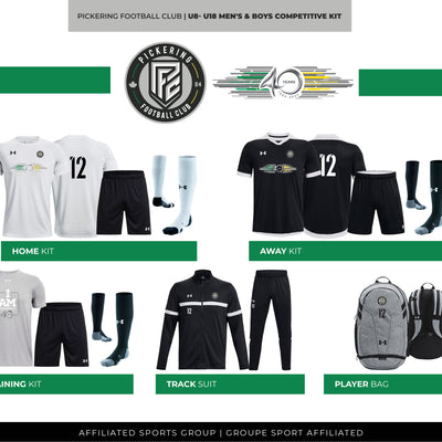 PFC - U8- U18 Men's & Boy's Competitive Kit