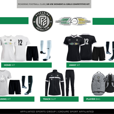 PFC - U8-U18 Women's & Girl's Competitive Kit