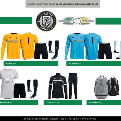 PFC - U8-U18 Women's & Girl's Goalkeeper Kit