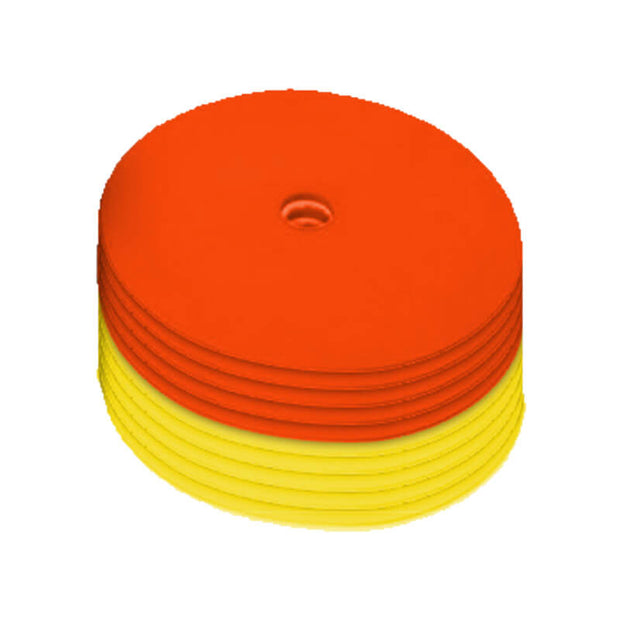 Flat Markers (Orange or Yellow) - (10 units)