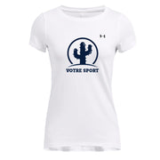CND - UA Women's Heatgear Short Sleeve (votre sport)