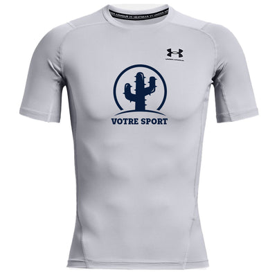 CND - UA Men's HeatGear® Short Sleeve  (votre sport)
