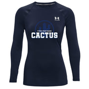 CND - UA Women's Heatgear Armour Compression LS (fiére logos)