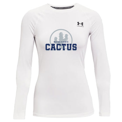 CND - UA Women's Heatgear Armour Compression LS (fiére logos)