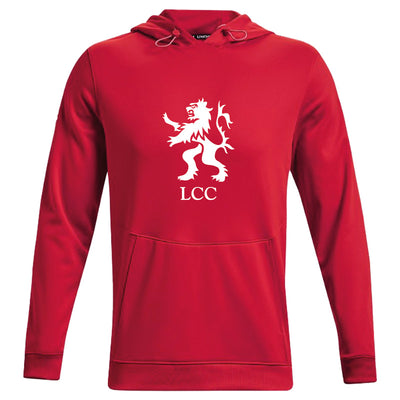 LCC - UA Men's Armour Fleece Storm Hoodie (Full Chest Logo)