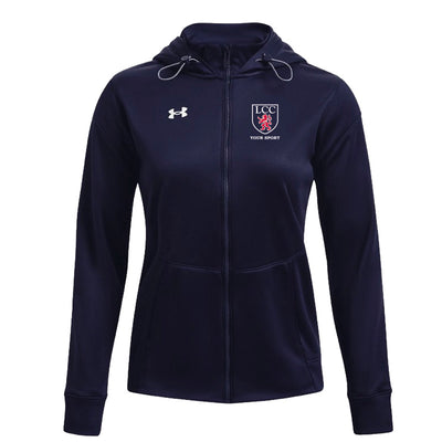 LCC - UA Fitted Armour Fleece Storm Full Zip (Your Sport)