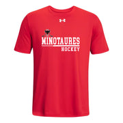 AHM - UA Men's Team Tech SS - Red/White