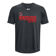 AHM - UA Men's Team Tech SS - Stealth Gray/White