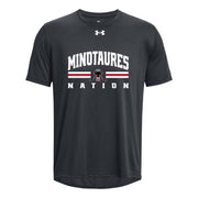 AHM - UA Men's Team Tech SS - Stealth Gray/White