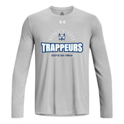CBC - UA Men's Team Tech LS - Mod Gray Light Heather/White