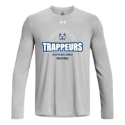 CBC - UA Men's Team Tech LS - Mod Gray Light Heather/White