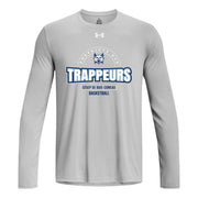 CBC - UA Men's Team Tech LS - Mod Gray Light Heather/White