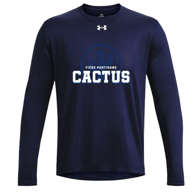 CND - UA Men's Team Tech LS (fiére logos)