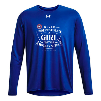 WLSL - T-Shirt Ua Team Tech Manche Longue Pour Homme