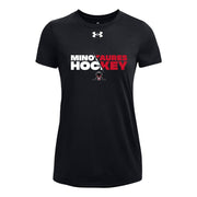 AHM - Women's Team Tech SS - Black/White