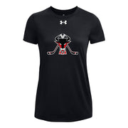 AHM - Women's Team Tech SS - Black/White