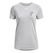 CBC - UA Women's Team Tech SS - Mod Gray Light Heather/White