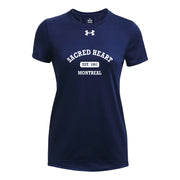 SHS -  UA Women's Team Tech SS - Full Chest Logos