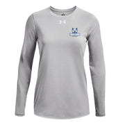 CBC - UA Women's Team Tech LS - Mod Gray Light Heather/White
