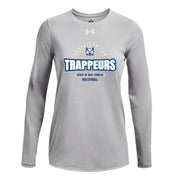 CBC - UA Women's Team Tech LS - Mod Gray Light Heather/White