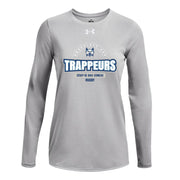 CBC - UA Women's Team Tech LS - Mod Gray Light Heather/White