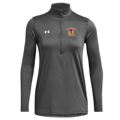 LCMH - UA Women's Team Tech LS 1/2 Zip