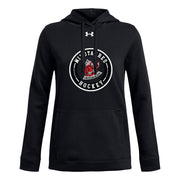 AHM - UA Women's Rival Fleece Hoodie - Black/White