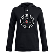 AHM - UA Women's Rival Fleece Hoodie - Black/White