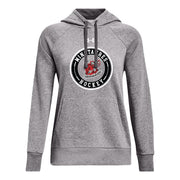AHM - UA Women's Rival Fleece Hoodie - Castlerock/White