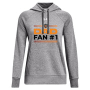 CST - UA Women's Rival Fleece Hoodie - Castlerock Light Heather