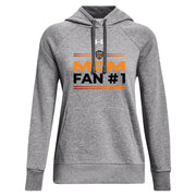 CST - UA Women's Rival Fleece Hoodie - Castlerock Light Heather