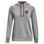 CST - UA Women's Rival Fleece Hoodie - Castlerock Light Heather