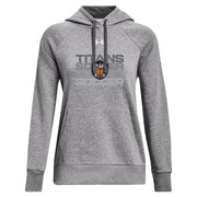 CST - UA Women's Rival Fleece Hoodie - Castlerock Light Heather