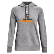 CST - UA Women's Rival Fleece Hoodie - Castlerock Light Heather