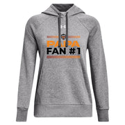 CST - UA Women's Rival Fleece Hoodie - Castlerock Light Heather