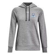 CBC - UA Women's Rival Fleece Hoodie - Castlerock/White