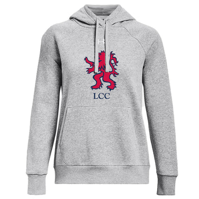 LCC - UA Women's Rival Fleece Hoodie (Full Chest Logo)