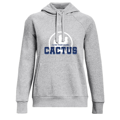 CND - UA Women's Rival Fleece Hoodie (fiére logos)
