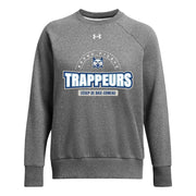 CBC - UA Women's Rival Fleece Crew - Castlerock/White