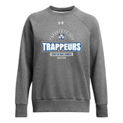CBC - UA Women's Rival Fleece Crew - Castlerock/White