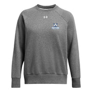 CBC - UA Women's Rival Fleece Crew - Castlerock/White