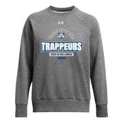CBC - UA Women's Rival Fleece Crew - Castlerock/White