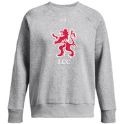 LCC - UA Women's Rival Fleece Crewneck (Full Chest Logo)