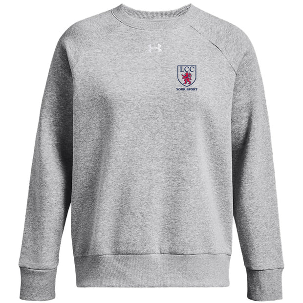 LCC - UA Fitted Rival Fleece Crew (Your Sport)