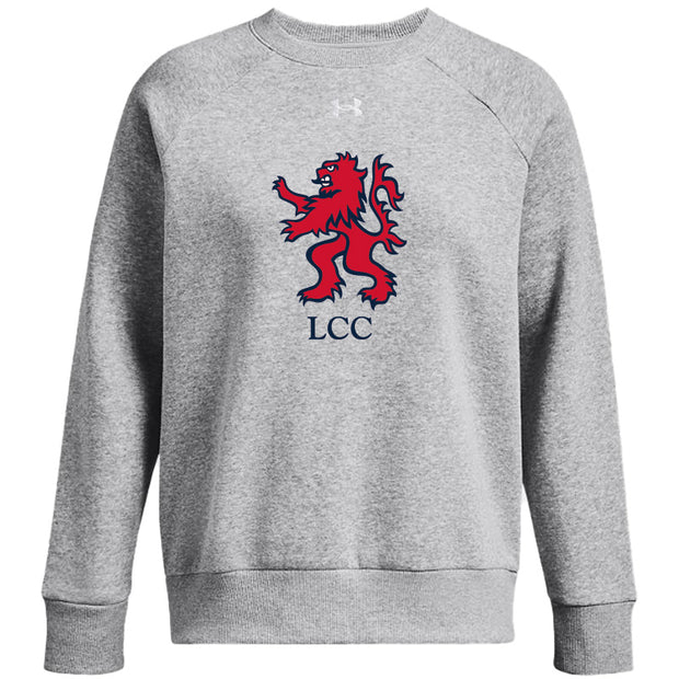 LCC - UA Fitted Rival Fleece Crew