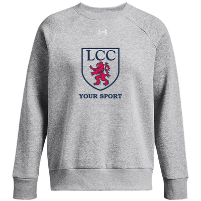 LCC - UA Fitted Rival Fleece Crew (Your Sport)