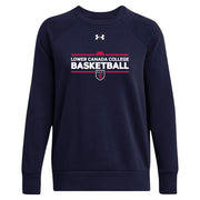 LCC - UA Women's Rival Fleece Crewneck (Full Chest Logo)