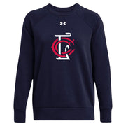 LCC - UA Women's Rival Fleece Crewneck (Full Chest Logo)
