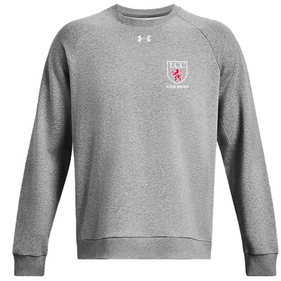 LCC - Men's UA Rival Fleece Crewneck (Choose Your Sport)