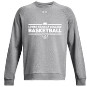 LCC - Men's UA Rival Fleece Crewneck (Full Chest Logo)